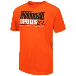Colosseum Kids' Moorhead Spuds Flash T-Shirt Orange