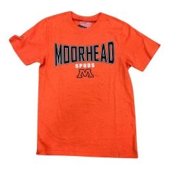 Colosseum Moorhead Spuds Playbook 22 T-Shirt Orange