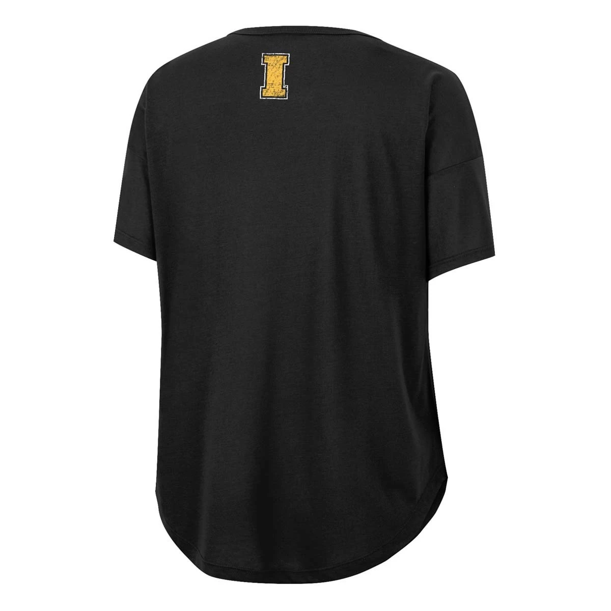 Colosseum Women's Iowa Hawkeyes Reporter T-Shirt Gold 2 Colosseum Women's Iowa Hawkeyes Reporter T-Shirt Gold - Image 2