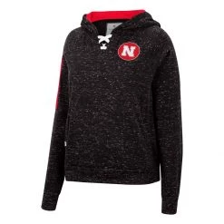 Colosseum Women's Nebraska Cornhuskers Devil Sparkle Hoodie Black -Colosseum Sales Shop unnamed file 2598