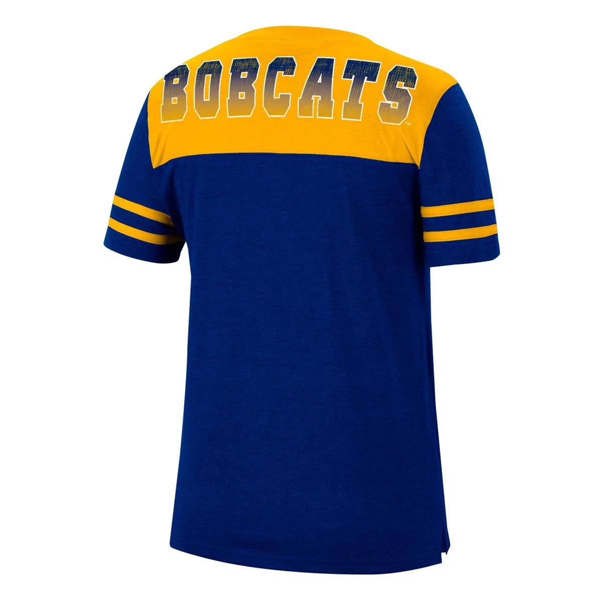 Colosseum Women's Montana State Bobcats Dinner Party T-Shirt Navy 2 Colosseum Women's Montana State Bobcats Dinner Party T-Shirt Navy - Image 2
