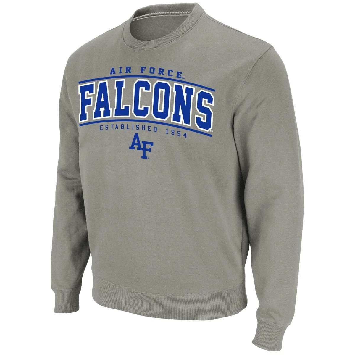 Colosseum Air Force Academy Now 22 Crewneck Sweatshirt Grey Heather 2 Colosseum Air Force Academy Now 22 Crewneck Sweatshirt Grey Heather - Image 2