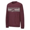 Colosseum Kids' Montana Grizzlies Pirate Crew Sweatshirt Maroon