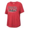 Colosseum Women's Nebraska Cornhuskers Reporter T-Shirt Red