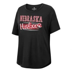 Colosseum Women's Nebraska Cornhuskers Reporter T-Shirt Red -Colosseum Sales Shop unnamed file 2674