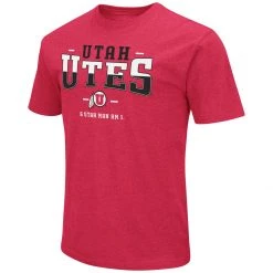 Colosseum Utah Utes Playbook 21 T-Shirt Red -Colosseum Sales Shop unnamed file 2696