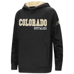 Colosseum Kids' Colorado Buffaloes Cyber 21 Hoodie Black