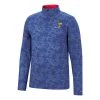 Colosseum Kansas Jayhawks Tivo 1/4 Zip Top Royal