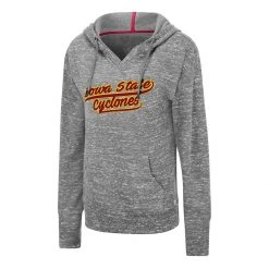 Colosseum Women's Iowa State Cyclones Rostenkowski Hoodie Grey Heather -Colosseum Sales Shop unnamed file 2733