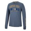 Colosseum Montana State Bobcats Zen Long Sleeve Shirt Navy