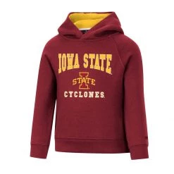 Colosseum Toddler Iowa State Cyclones Chimney Hoodie Cardinal