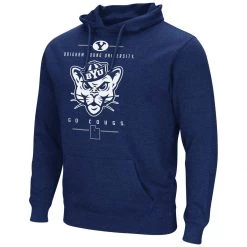 Colosseum BYU Cougars Juniper Hoodie Navy