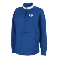 Colosseum Women's BYU Cougars Alice 1/4 Zip Top Royal -Colosseum Sales Shop unnamed file 2768
