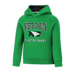Colosseum Toddler North Dakota Fighting Hawks Chimney Hoodie Kelly Green