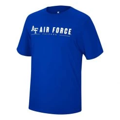 Colosseum Air Force Academy Four Leaf T-Shirt Royal