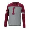 Colosseum Girls' Montana Grizzlies Mary Long Sleeve Shirt Grey Heather