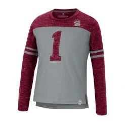 Colosseum Girls' Montana Grizzlies Mary Long Sleeve Shirt Grey Heather -Colosseum Sales Shop unnamed file 2798
