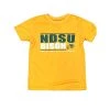 Colosseum Kids' North Dakota State Bison Flash T-Shirt Gold