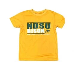 Colosseum Kids' North Dakota State Bison Flash T-Shirt Gold -Colosseum Sales Shop unnamed file 2809