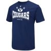 Colosseum BYU Cougars Playbook 2 T-Shirt Navy