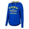 Colosseum Women's South Dakota State Jackrabbits Beauty Hoodie Royal