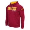 Colosseum Iowa State Cyclones Cyber 21 Hoodie Cardinal