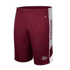 Colosseum Kids' Montana Grizzlies Pool Short Maroon