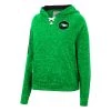 Colosseum Women's North Dakota Fighting Hawks Devil Sparkle Hoodie Kelly Green