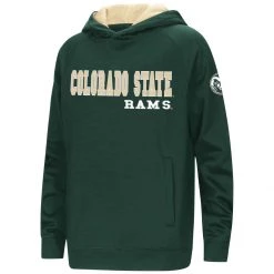 Colosseum Kids' Colorado State Rams Cyber 21 Hoodie Green