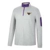 Colosseum Minnesota State Mavericks Country 1/4 Zip Top Light Grey