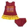 Colosseum Infant Girls' Iowa State Cyclones Toons Dress & Shorts Set Maroon