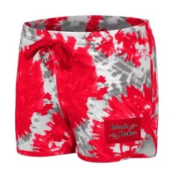 Colosseum Girls' Nebraska Cornhuskers Disappear Shorts Red