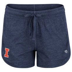 Colosseum Women's Illinois Fighting Illini Simone Shorts Navy