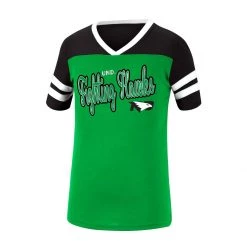 Colosseum Girls' North Dakota Fighting Hawks Practically T-Shirt Kelly Green