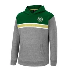 Colosseum Girls' Colorado State Rams Jane Hoodie Heather Grey