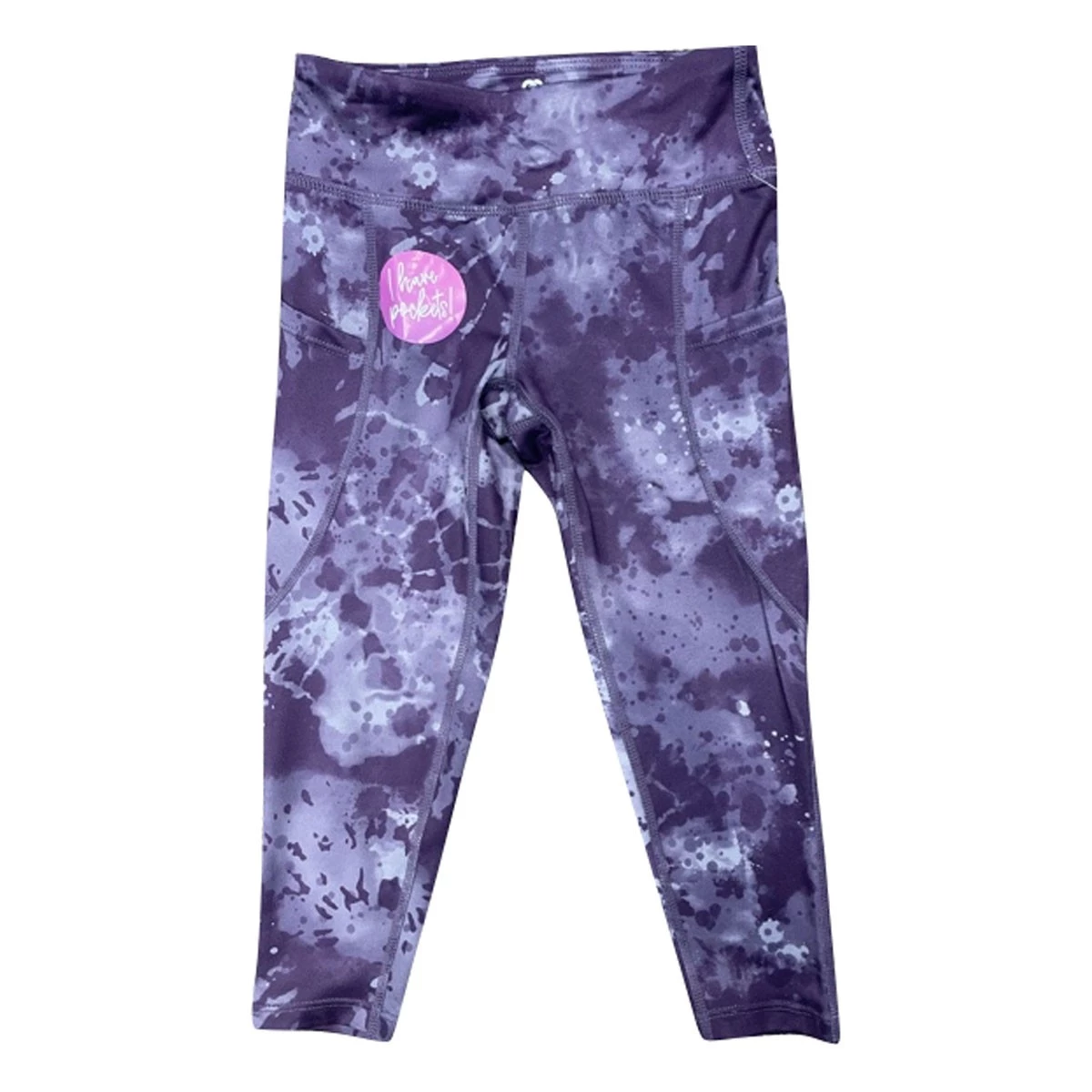 Girls' Colosseum Tie Dye Nadia Leggings Ice Dye 1 Girls' Colosseum Tie Dye Nadia Leggings Ice Dye