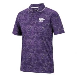 Colosseum Kansas State Wildcats Tivo Polo Purple