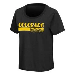 Colosseum Women's Colorado Buffaloes Regina T-Shirt Black