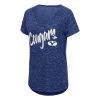 Colosseum Women's BYU Cougars Speckle T-Shirt Royal