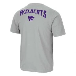 Colosseum Kansas State Wildcats Bueller T-Shirt Grey Heather -Colosseum Sales Shop unnamed file 2994