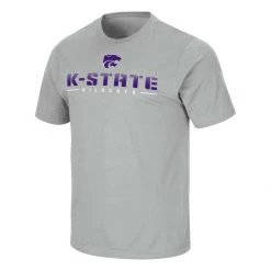 Colosseum Kansas State Wildcats Bueller T-Shirt Grey Heather -Colosseum Sales Shop unnamed file 2995