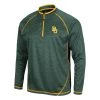 Colosseum Baylor Bears Movies 1/4 Zip Top Green