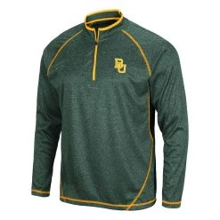 Colosseum Baylor Bears Movies 1/4 Zip Top Green
