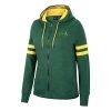 Colosseum Women's North Dakota State Bison You Did Full Zip Hoodie Green