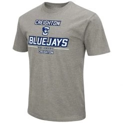 Colosseum Creighton Bluejays Playbook 2 T-Shirt Heather Grey