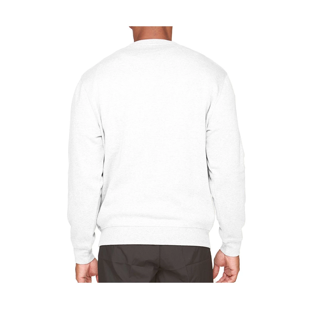 Men's Colosseum Authentic Crew Sweatshirt Heather Grey 2 Men's Colosseum Authentic Crew Sweatshirt Heather Grey - Image 2