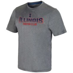 Colosseum Illinois Fighting Illini Larry T-Shirt Heather Grey 5 Colosseum Illinois Fighting Illini Larry T-Shirt Heather Grey -Colosseum Sales Shop unnamed file 3022