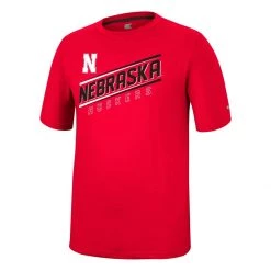 Colosseum Nebraska Cornhuskers McFiddish T-Shirt Black