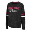 Colosseum Women's Texas Tech Red Raiders Beach Break 2 Crewneck Sweatshirt Black