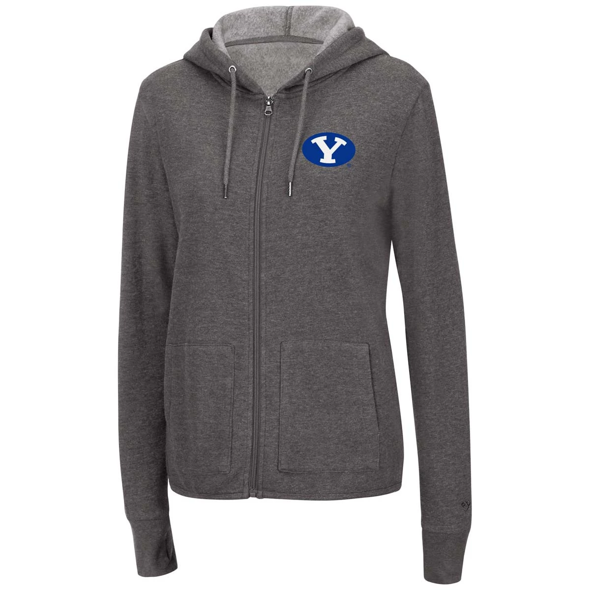 Colosseum Women's BYU Cougars Serenity Hoodie Grey 2 Colosseum Women's BYU Cougars Serenity Hoodie Grey - Image 2